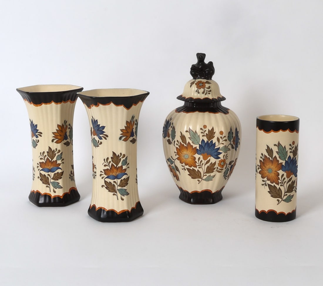 (4) GOUDA PLATEEL DUTCH CERAMIC GROUPING (1 of 17)