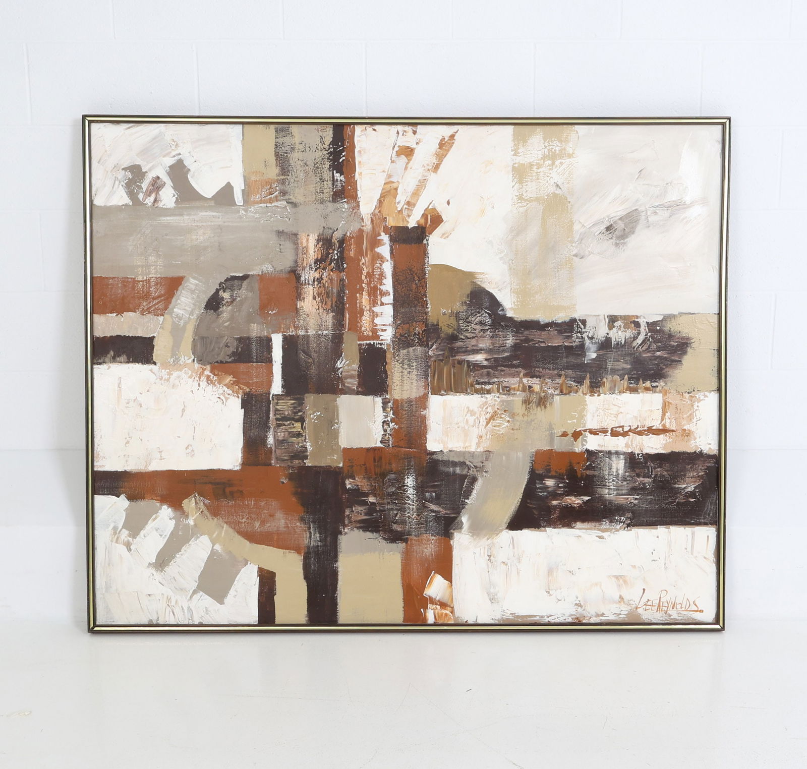 LEE REYNOLDS (1936-2017) ABSTRACT PAINTING O/C (1 of 1)