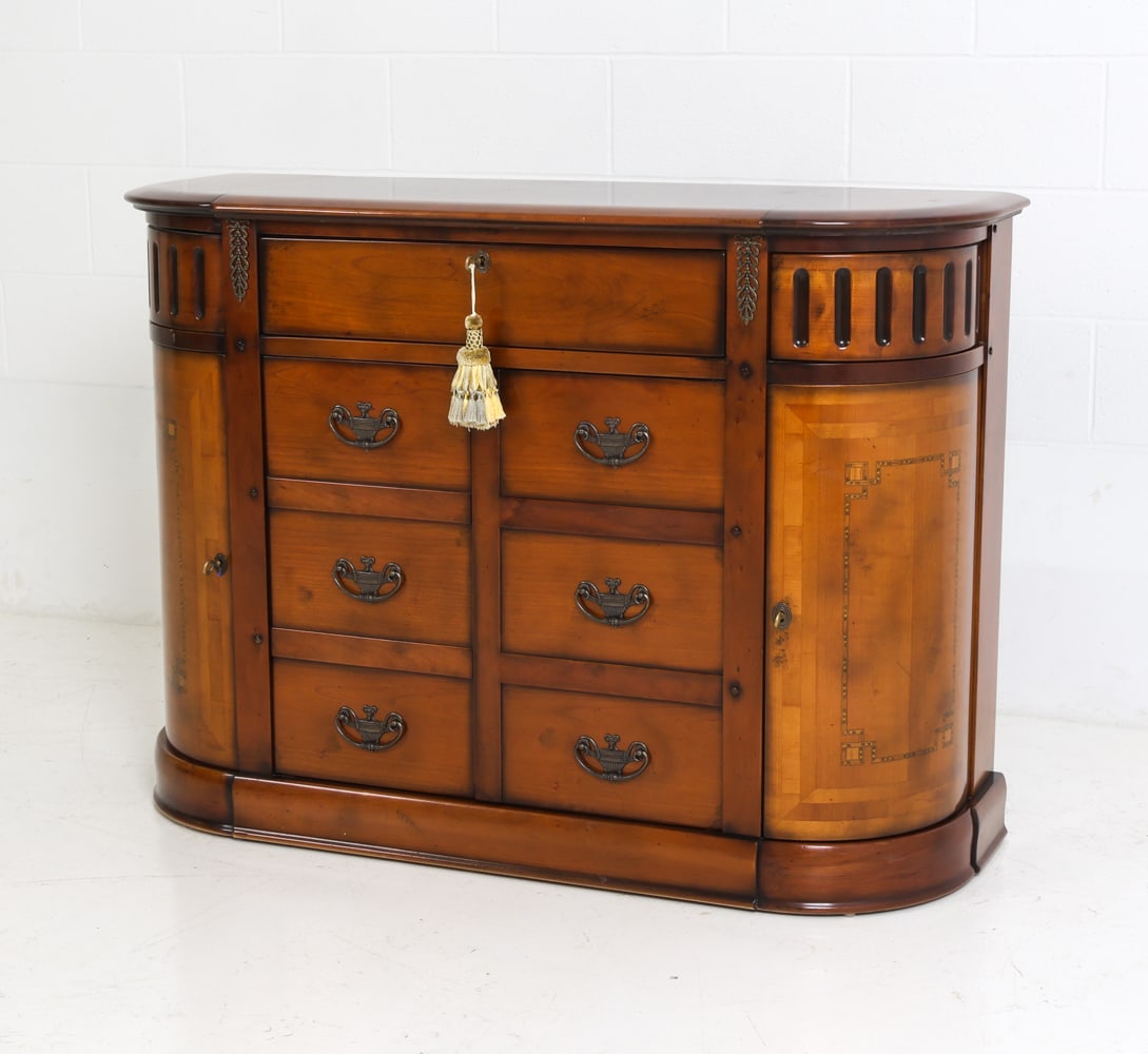 LOUIS XIV STYLE CONSOLE CABINET (1 of 1)