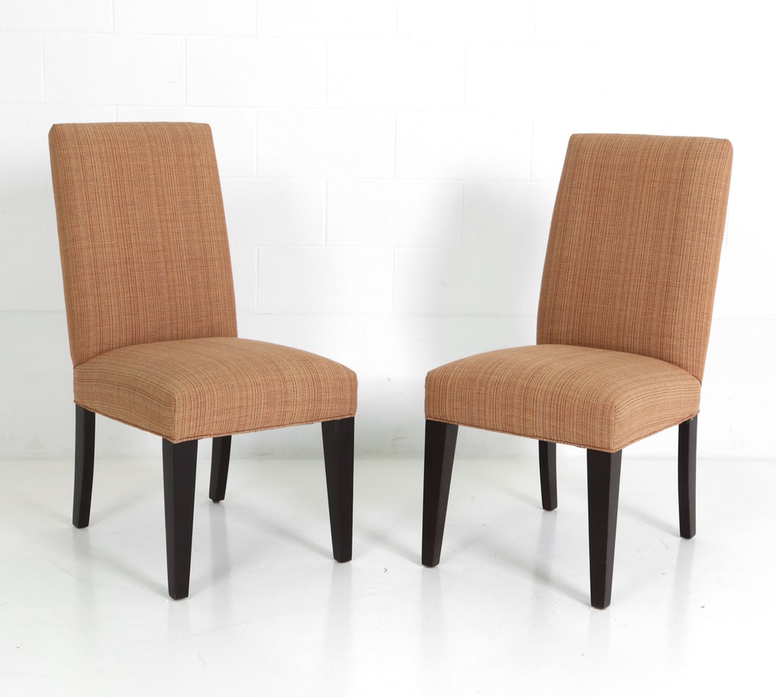 PAIR OF MITCHELL GOLD & BOB WILLIAMS DINING CHAIRS (1 of 1)