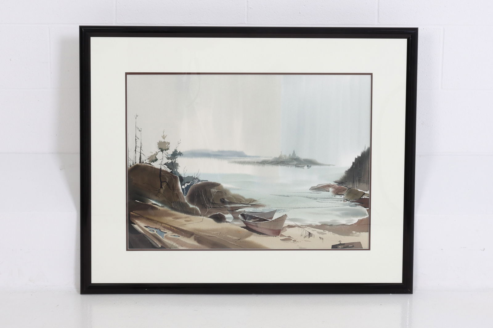 LAURENCE SISSON (1928-2015) WATERCOLOR (1 of 1)