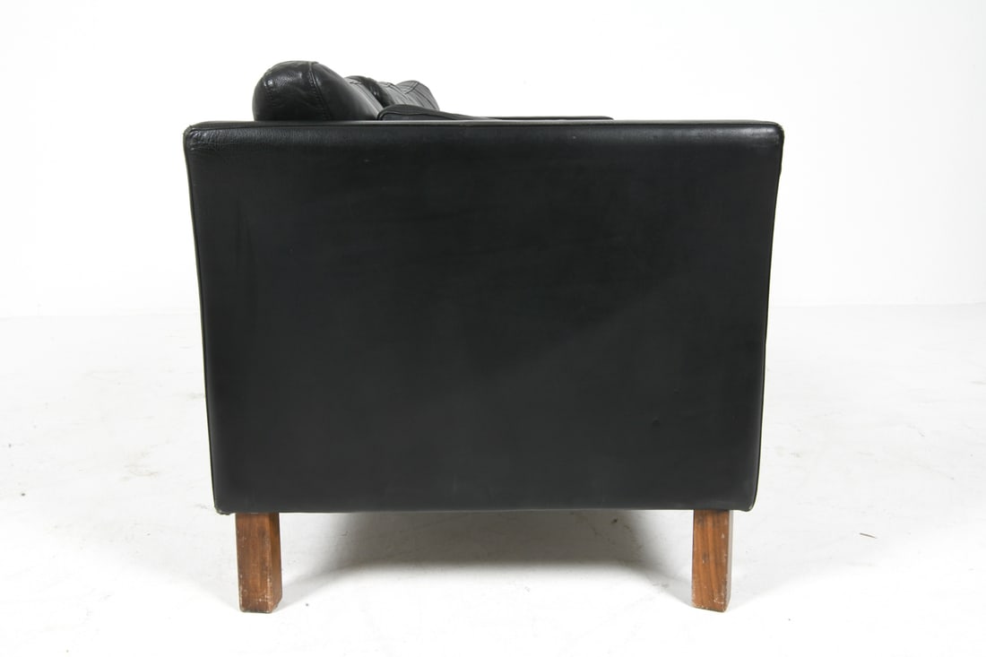WIELS MOBLER DANISH LEATHER SOFA - 15