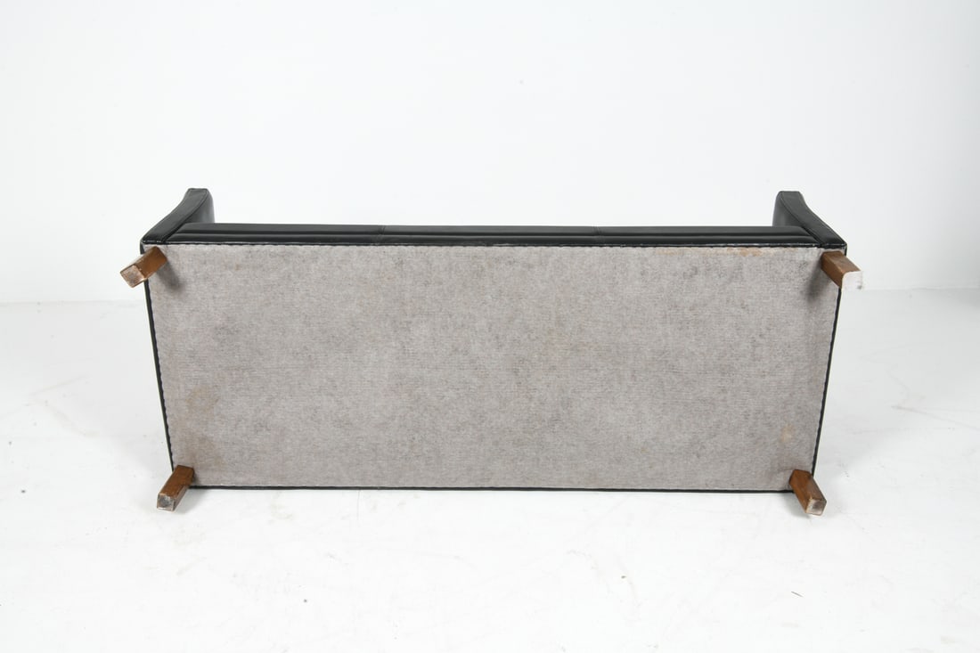 WIELS MOBLER DANISH LEATHER SOFA - 16