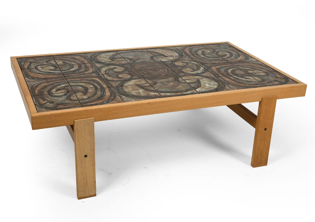 OX ART FOR TRIOH DANISH OAK & TILE COFFEE TABLE (1 of 1)