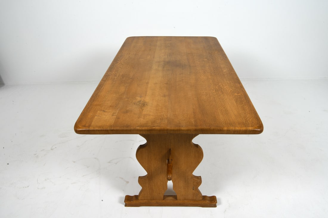 HENNING KJAERNULF OAK DINING TABLE - 13