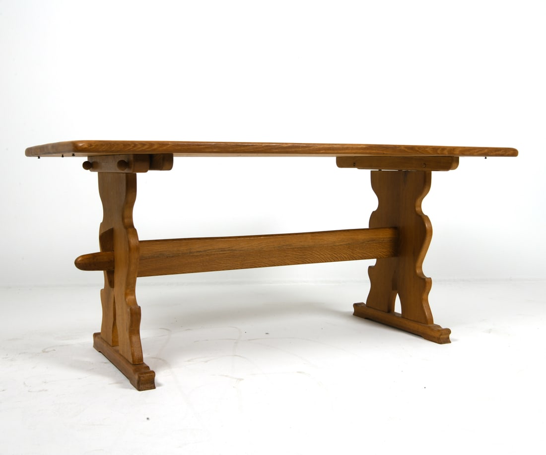HENNING KJAERNULF OAK DINING TABLE - 2