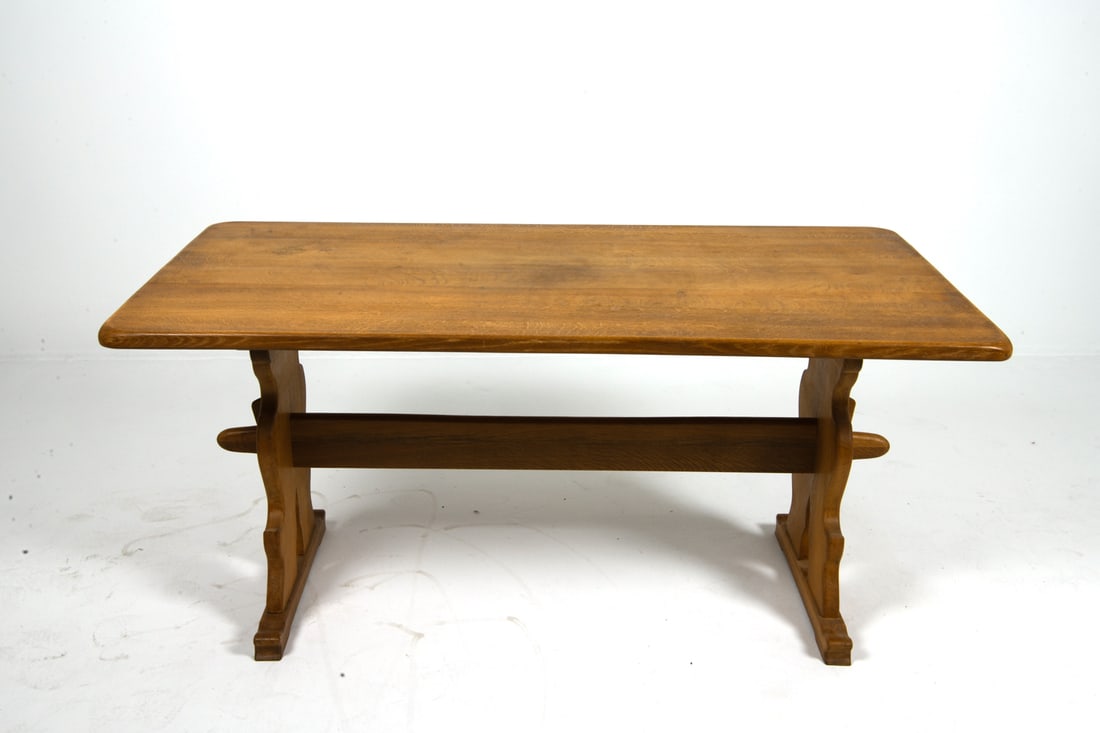 HENNING KJAERNULF OAK DINING TABLE - 3