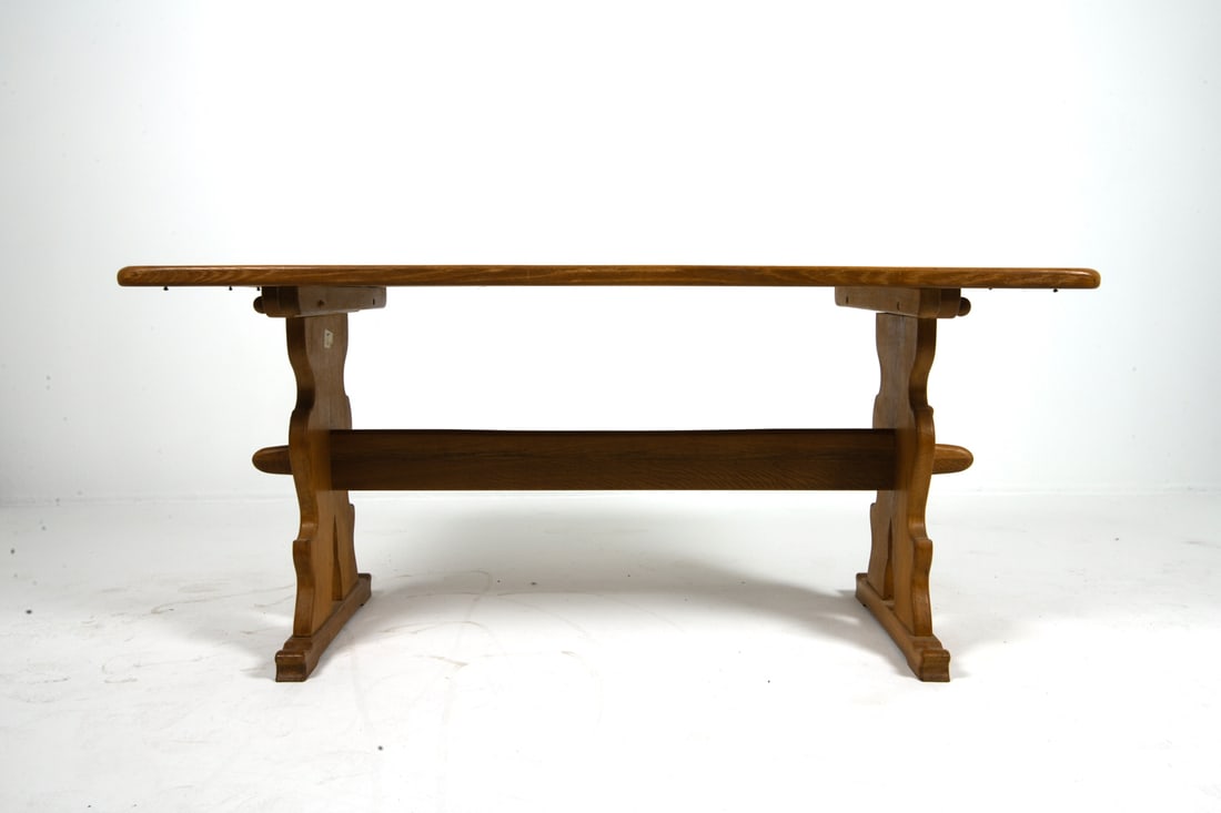 HENNING KJAERNULF OAK DINING TABLE - 4