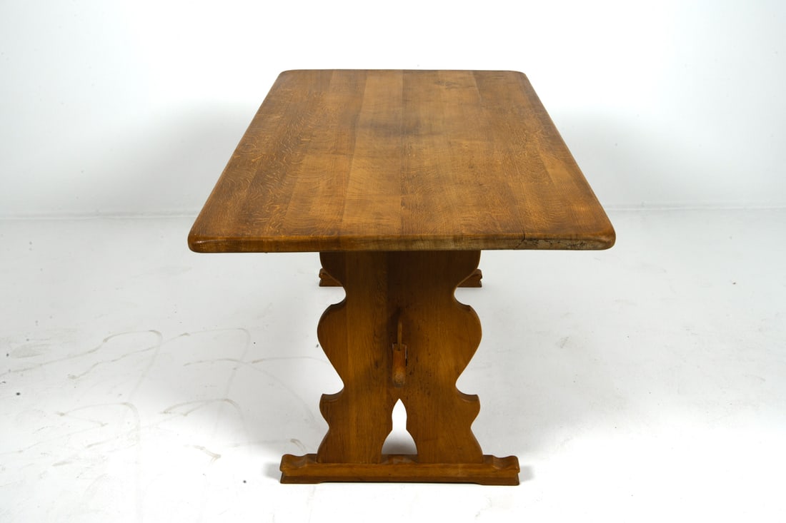 HENNING KJAERNULF OAK DINING TABLE - 5