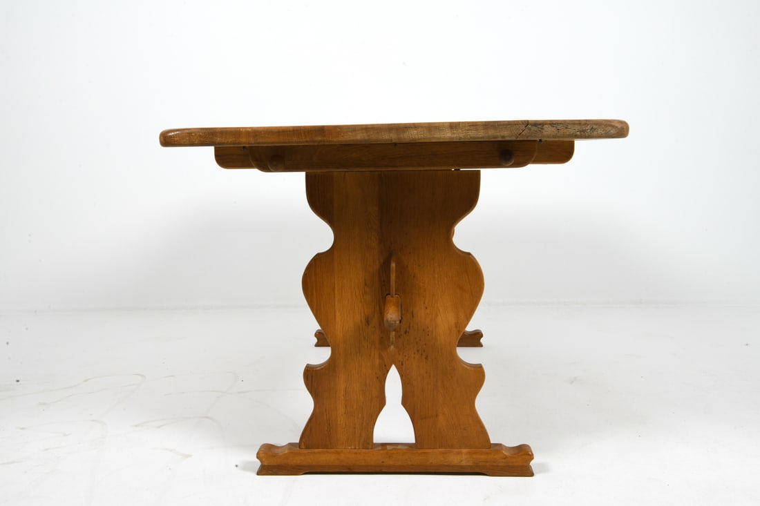 HENNING KJAERNULF OAK DINING TABLE - 6