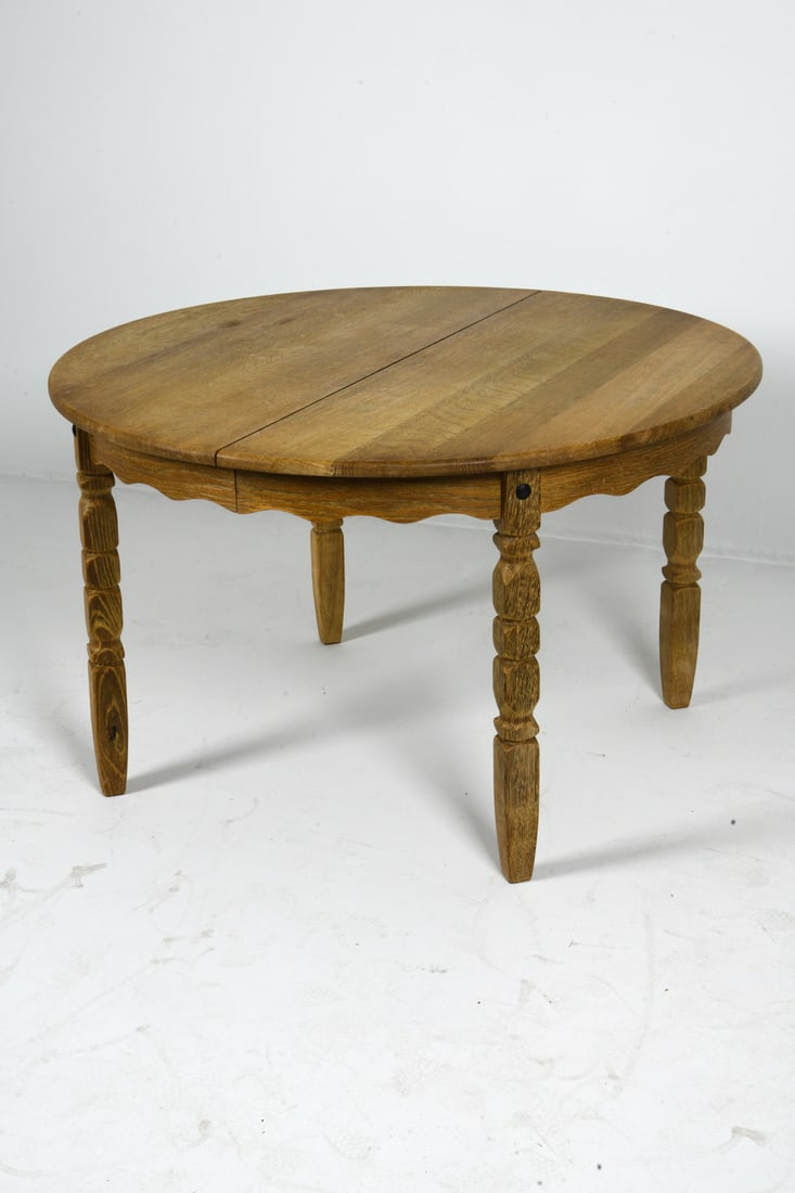 HENNING KJAERNULF STYLE OAK DINING TABLE - 13