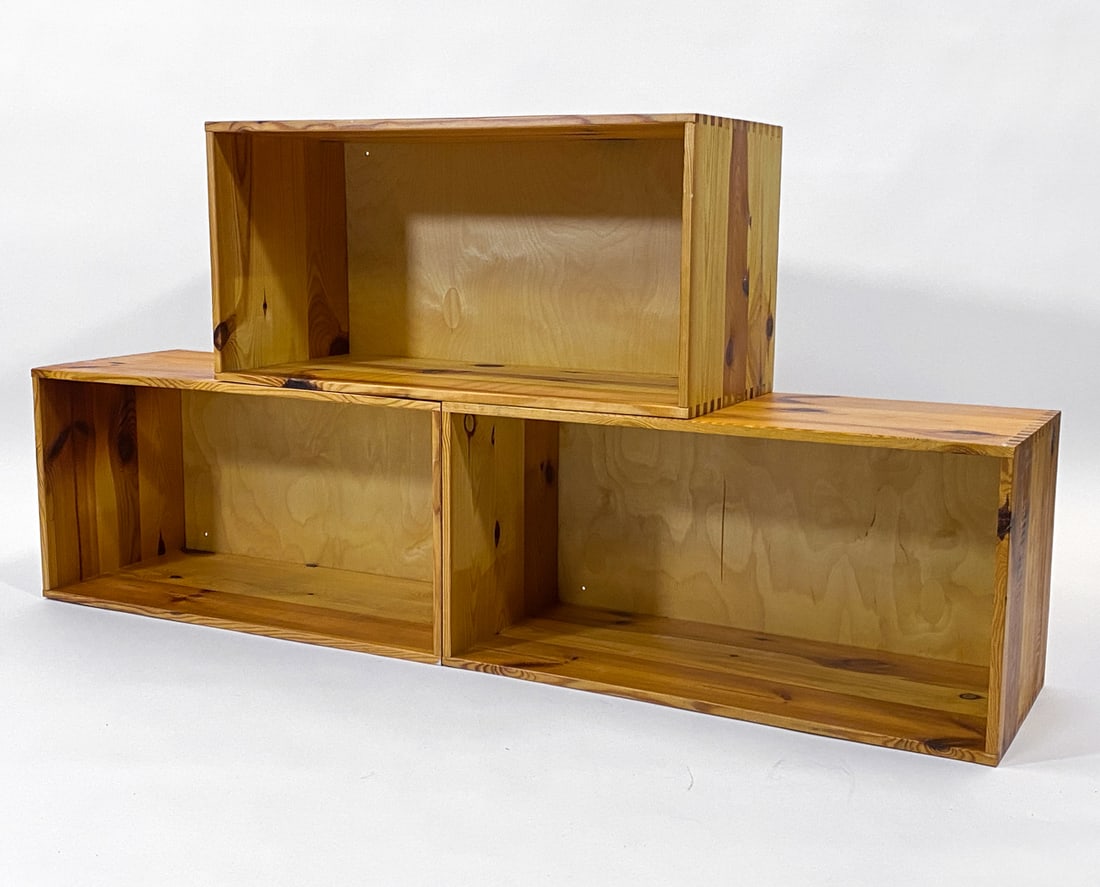 ATTR. MOGENS KOCH DANISH PINE BOOKCASE GROUPING (1 of 1)
