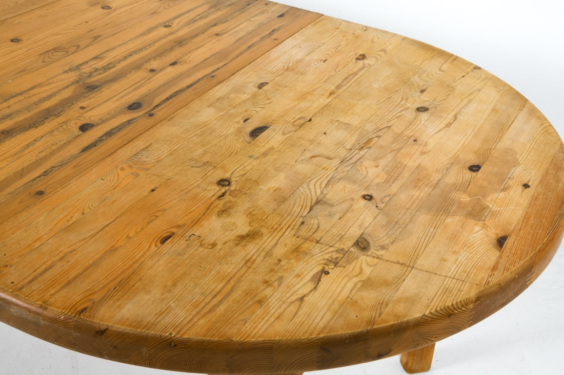 ATTR RAINER DAUMILLER PINE EXPANDING DINING TABLE - 12