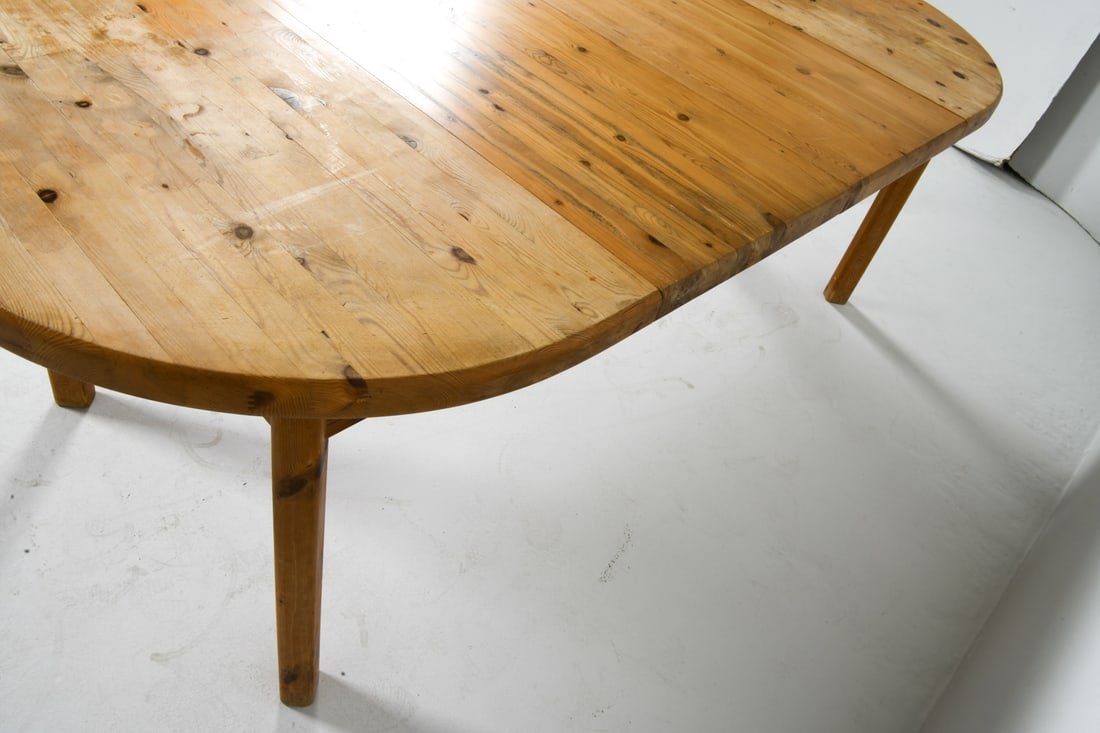 ATTR RAINER DAUMILLER PINE EXPANDING DINING TABLE - 8