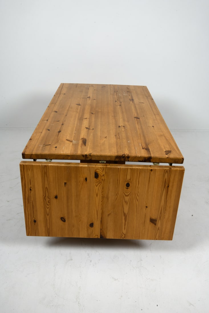 DANISH PINE EXPANDING DINING TABLE C. 1970S - 10