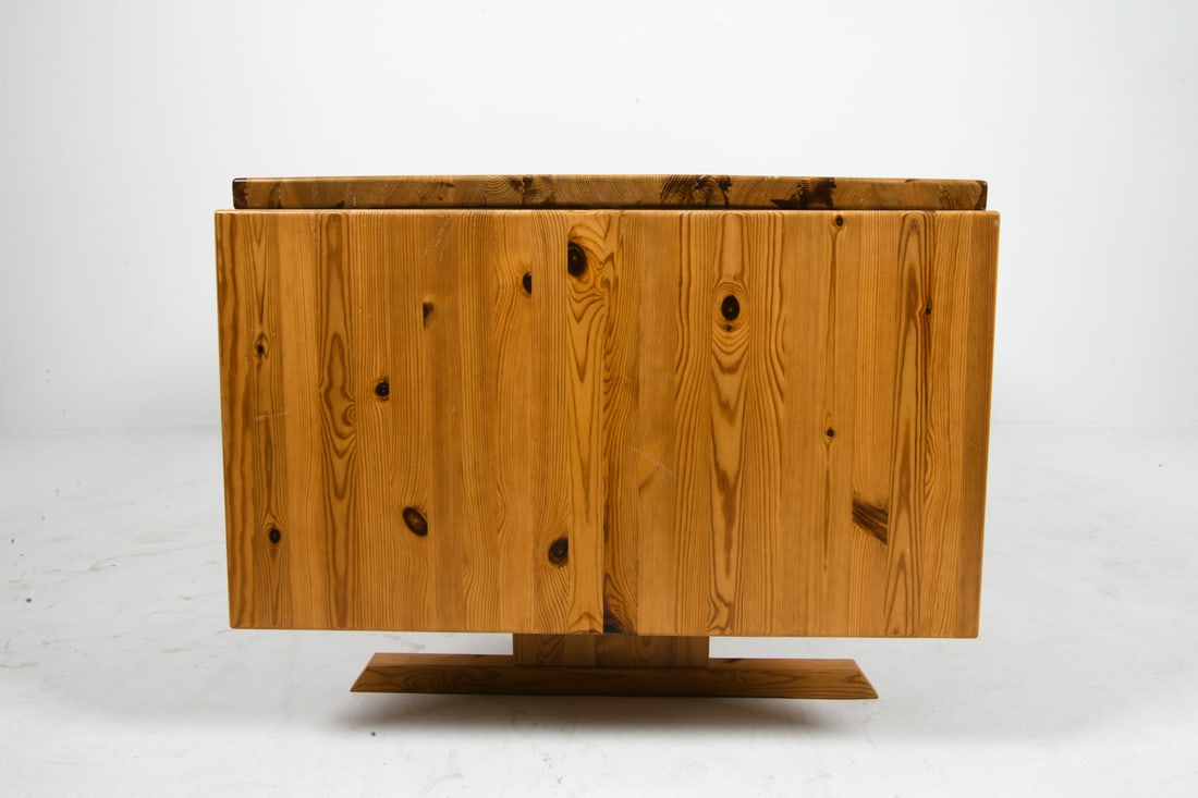 DANISH PINE EXPANDING DINING TABLE C. 1970S - 11
