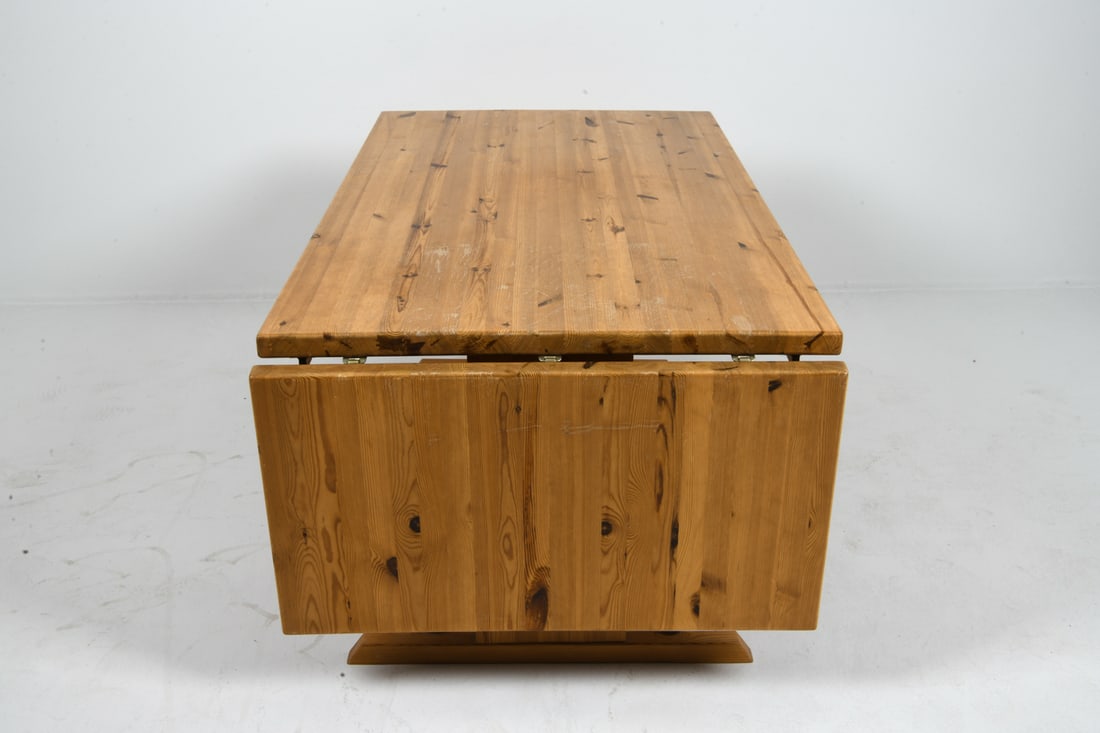 DANISH PINE EXPANDING DINING TABLE C. 1970S - 15