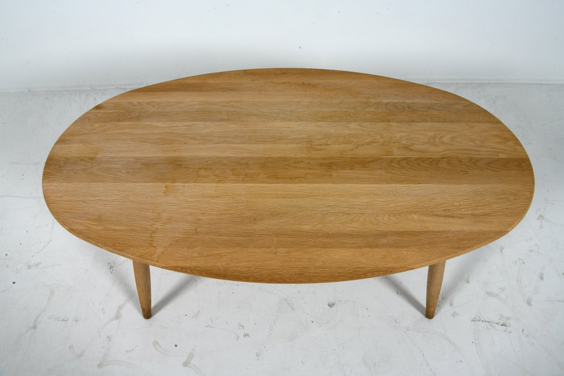 HASLEV DANISH OAK COFFEE TABLE - 4