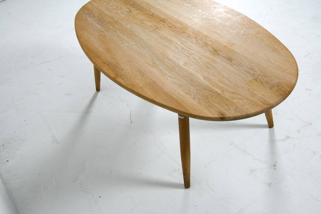 HASLEV DANISH OAK COFFEE TABLE - 7