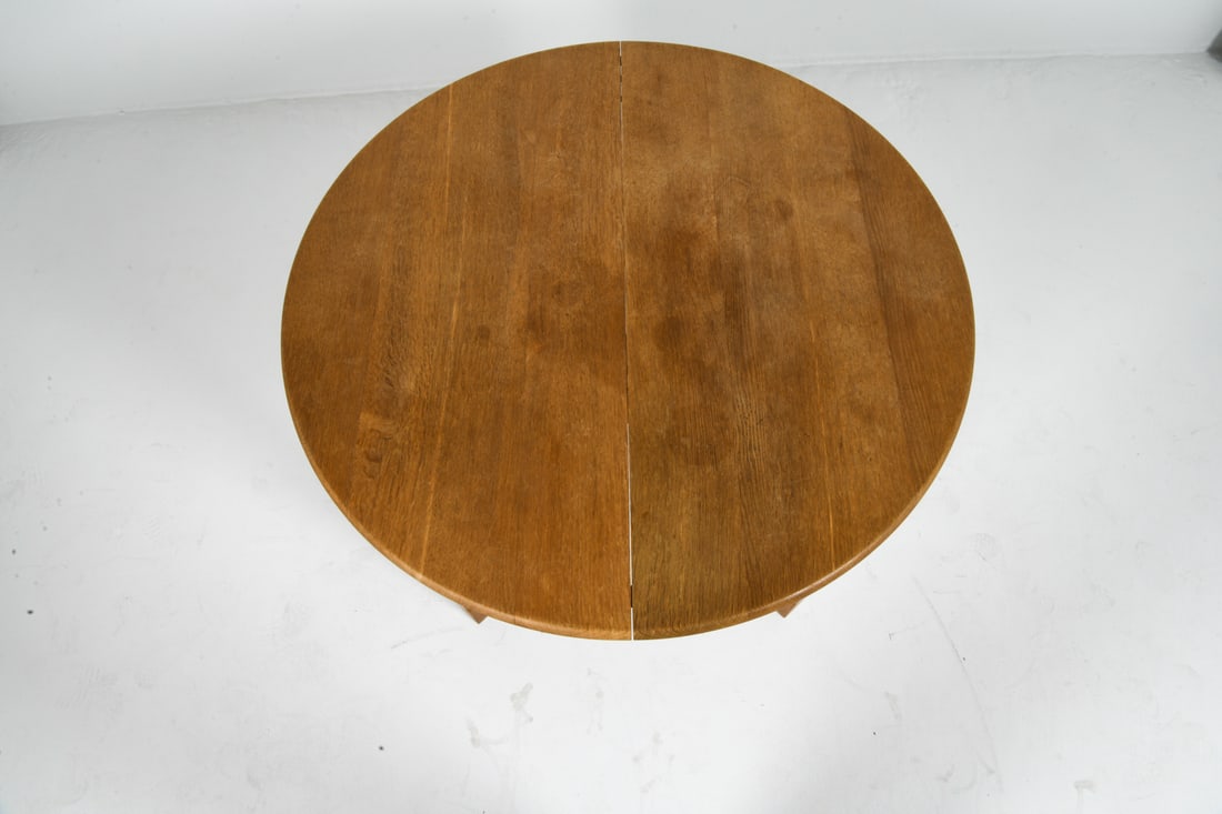 HENNING KJAERNULF STYLE OAK DINING TABLE - 12