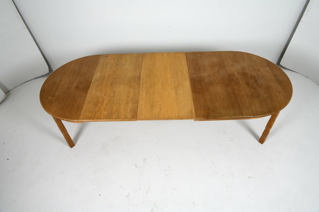 HENNING KJAERNULF STYLE OAK DINING TABLE - 7
