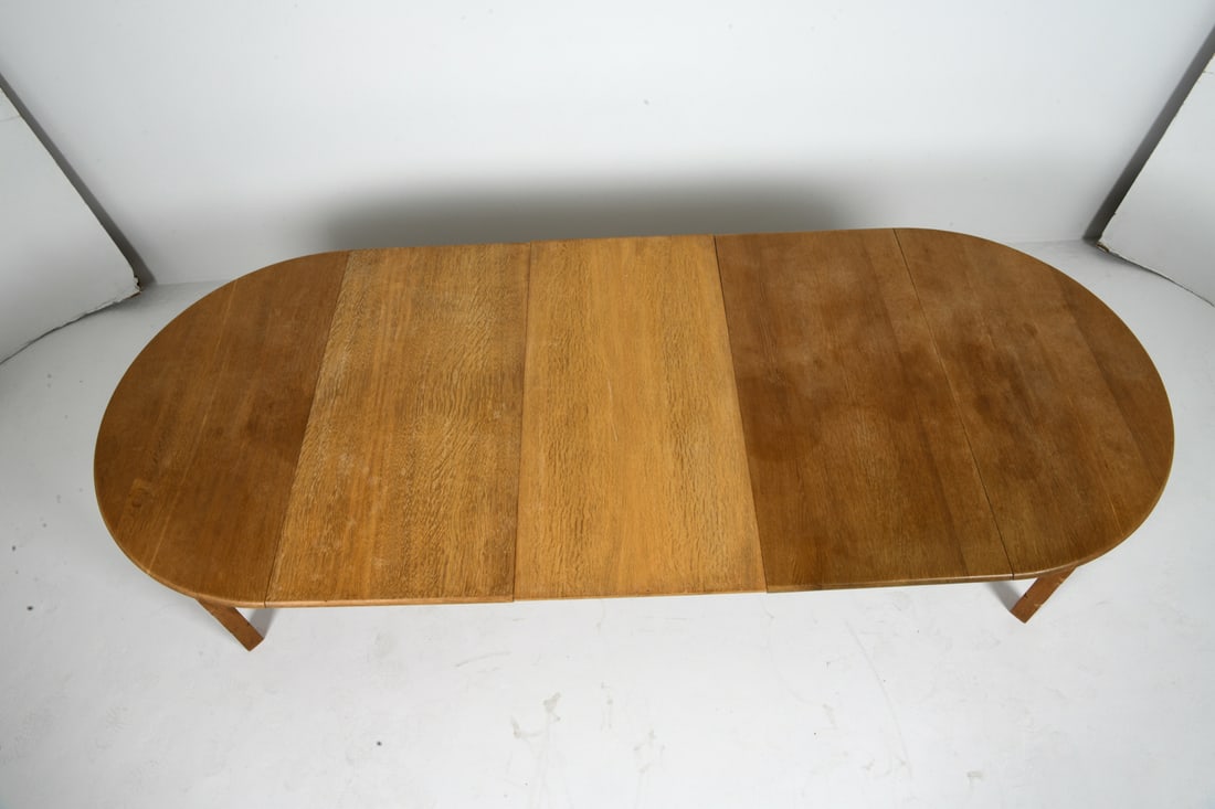 HENNING KJAERNULF STYLE OAK DINING TABLE - 8