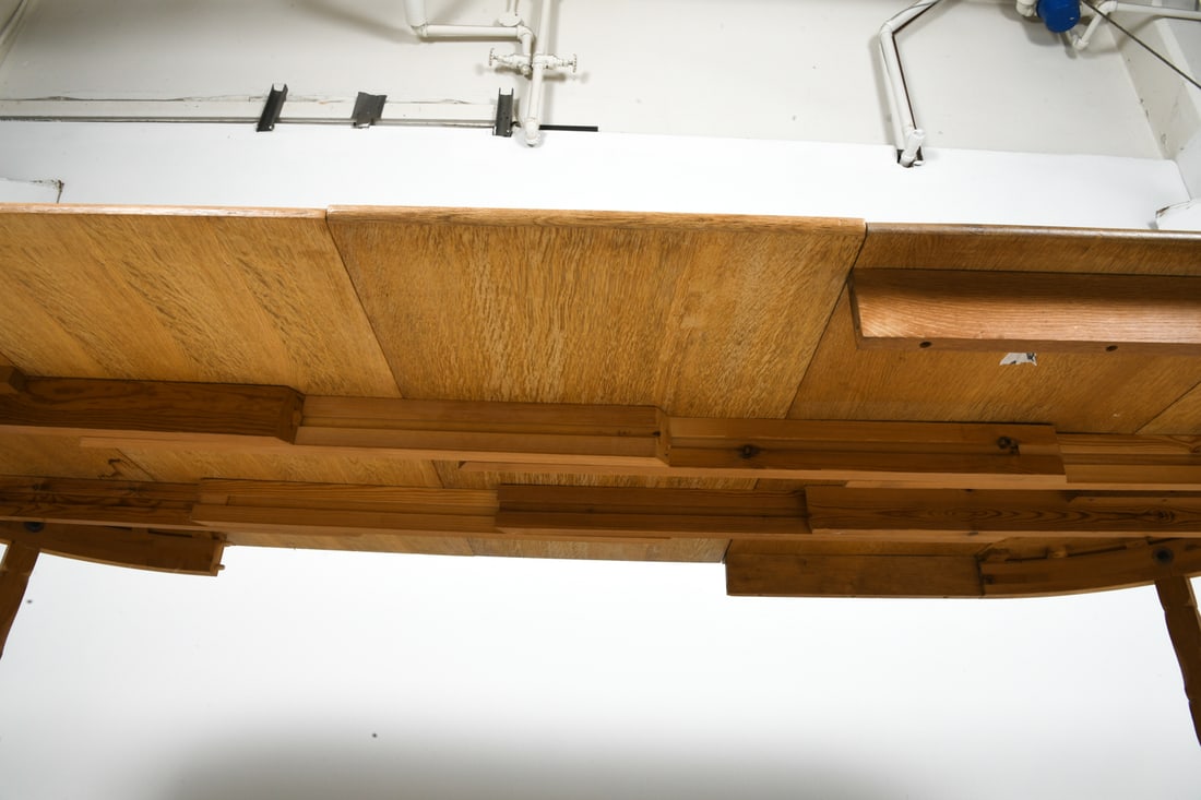 HENNING KJAERNULF STYLE OAK DINING TABLE - 9