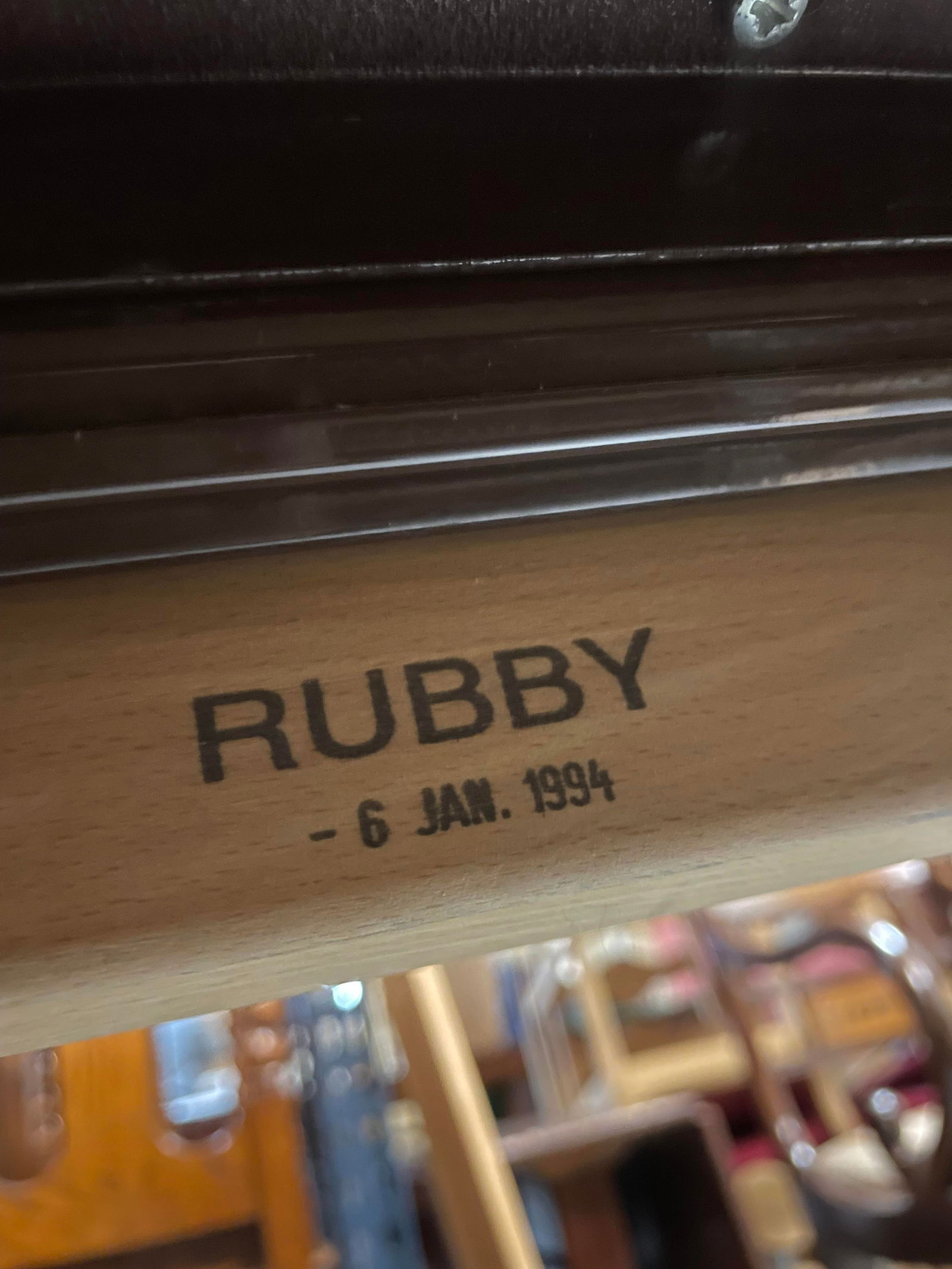 RUBBY MOBLER DANISH BEECH EXPANDING DINING TABLE - 16