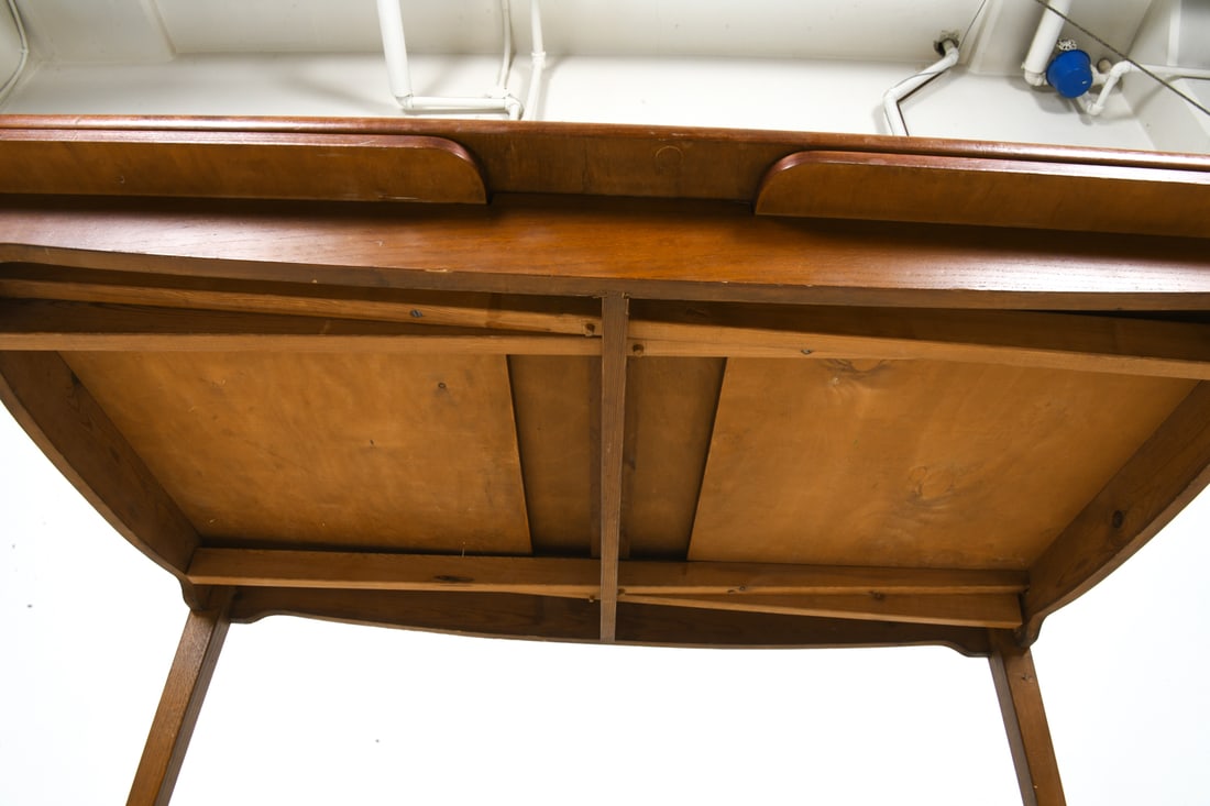 DANISH TEAK EXTENDING DINING TABLE C. 1970S - 13
