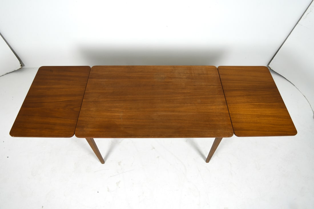 DANISH TEAK EXTENDING DINING TABLE C. 1970S - 7