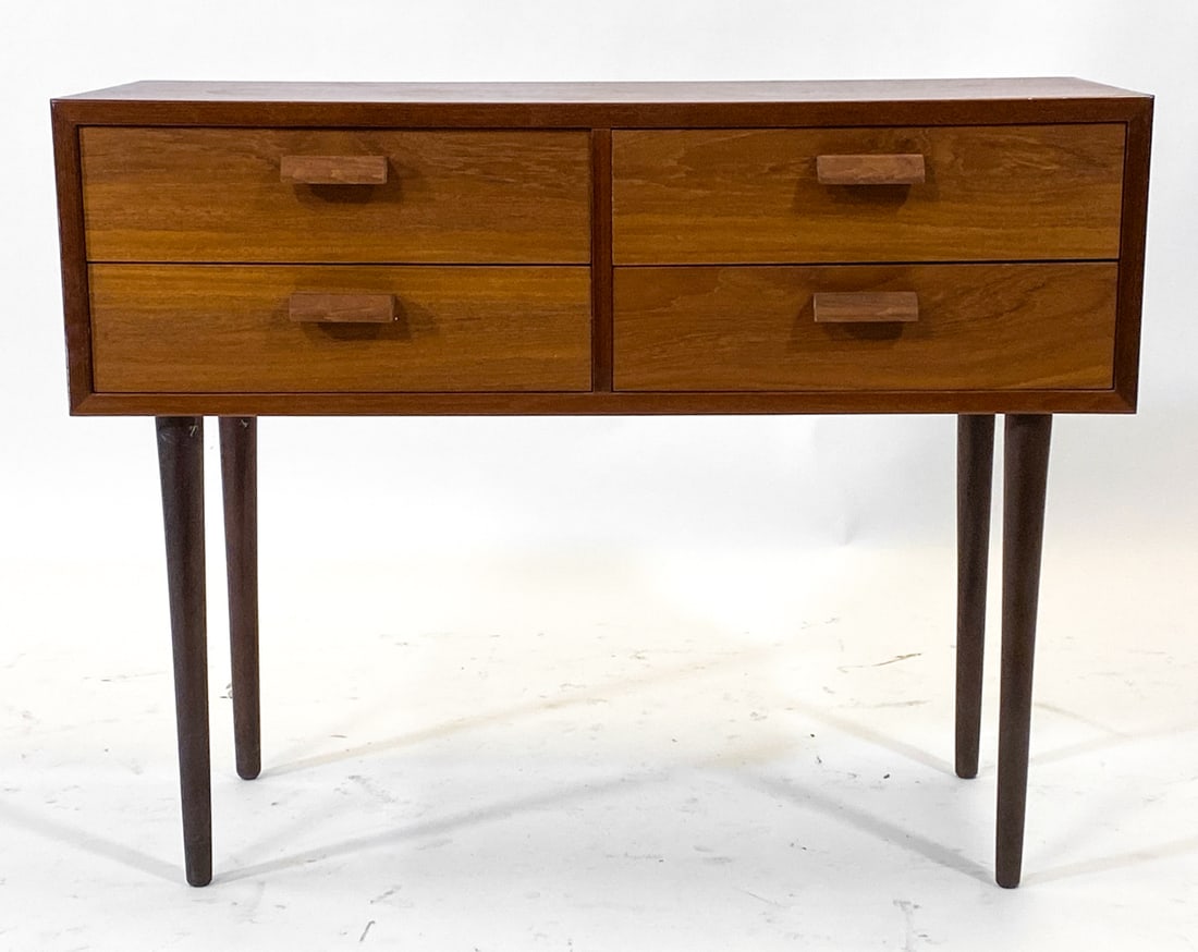 ATTR. KAI KRISTIANSEN DANISH TEAK SIDE CHEST 1960S (1 of 1)