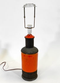 DANISH CERAMIC TABLE LAMP C. 1970S