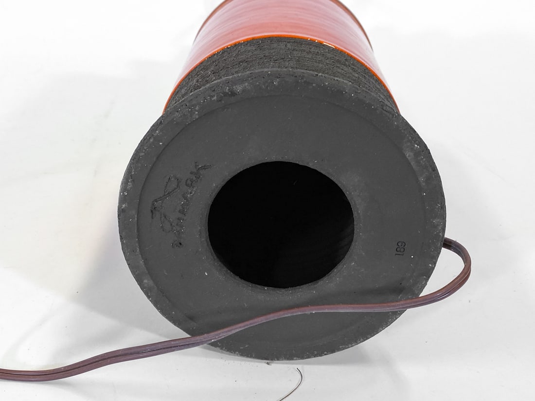 DANISH CERAMIC TABLE LAMP C. 1970S - 7