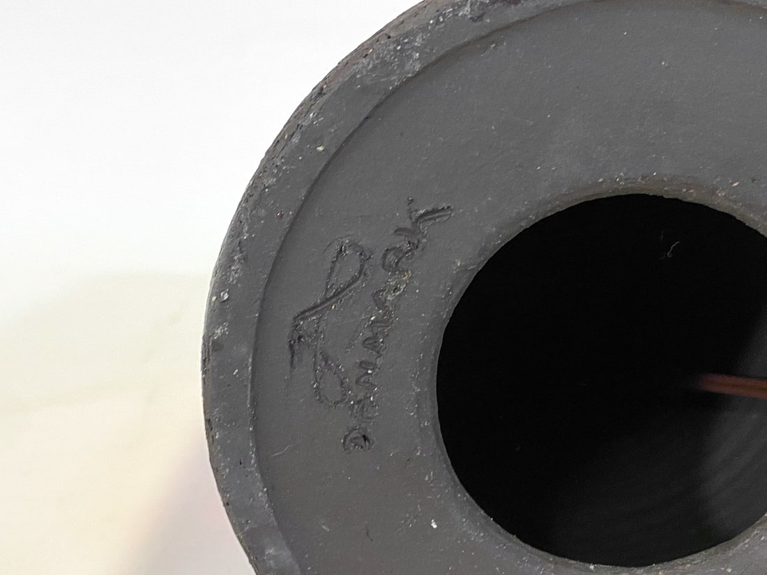 DANISH CERAMIC TABLE LAMP C. 1970S - 8