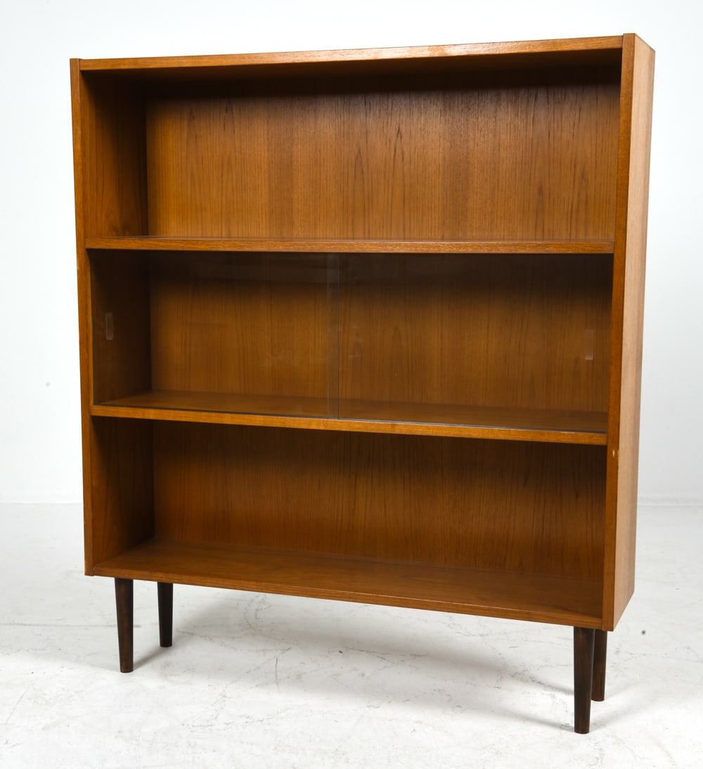 CLAUSEN & SON DANISH TEAK BOOKCASE C. 1960S (1 of 1)