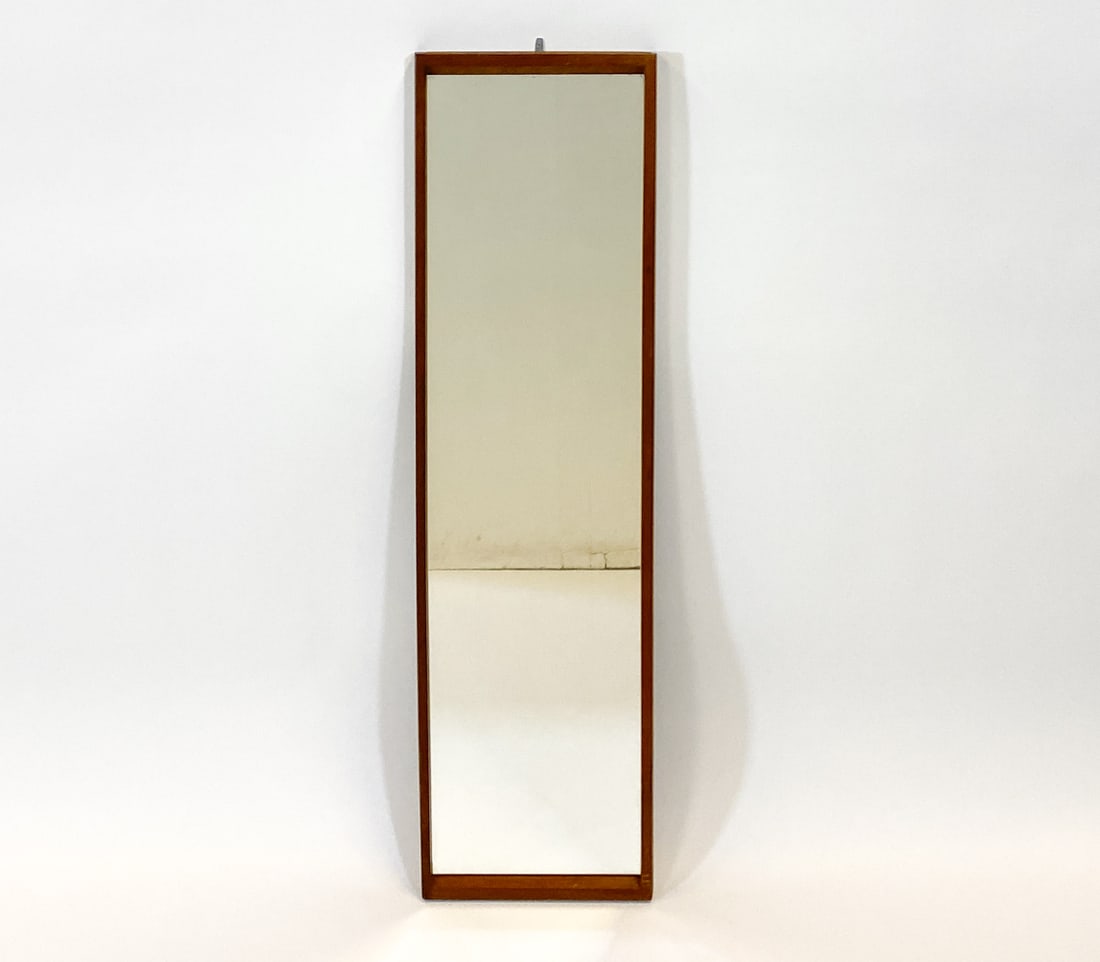 DANISH TEAK WALL MIRROR C. 1960S (1 of 1)