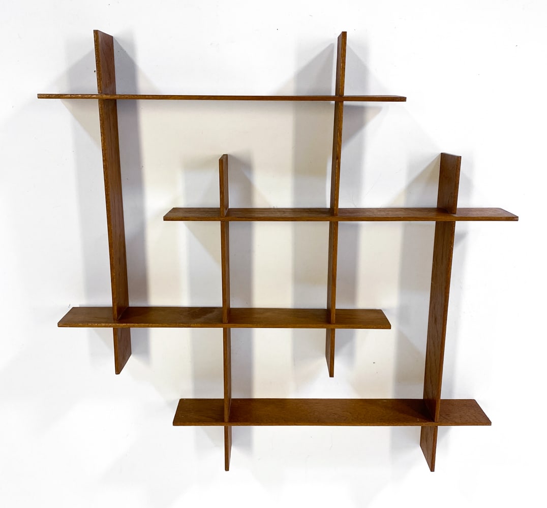 DANISH TEAK WALL SHELF C. 1970S (1 of 6)
