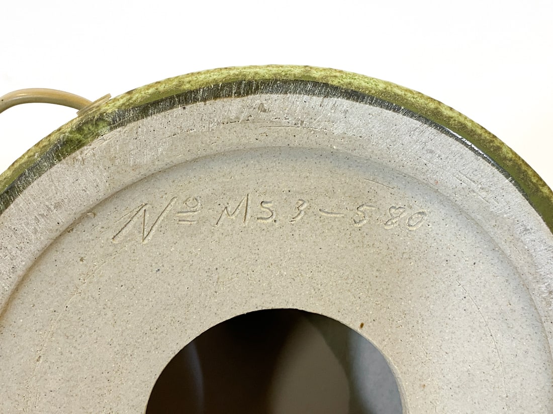 DANISH CERAMIC TABLE LAMP C. 1970S - 11