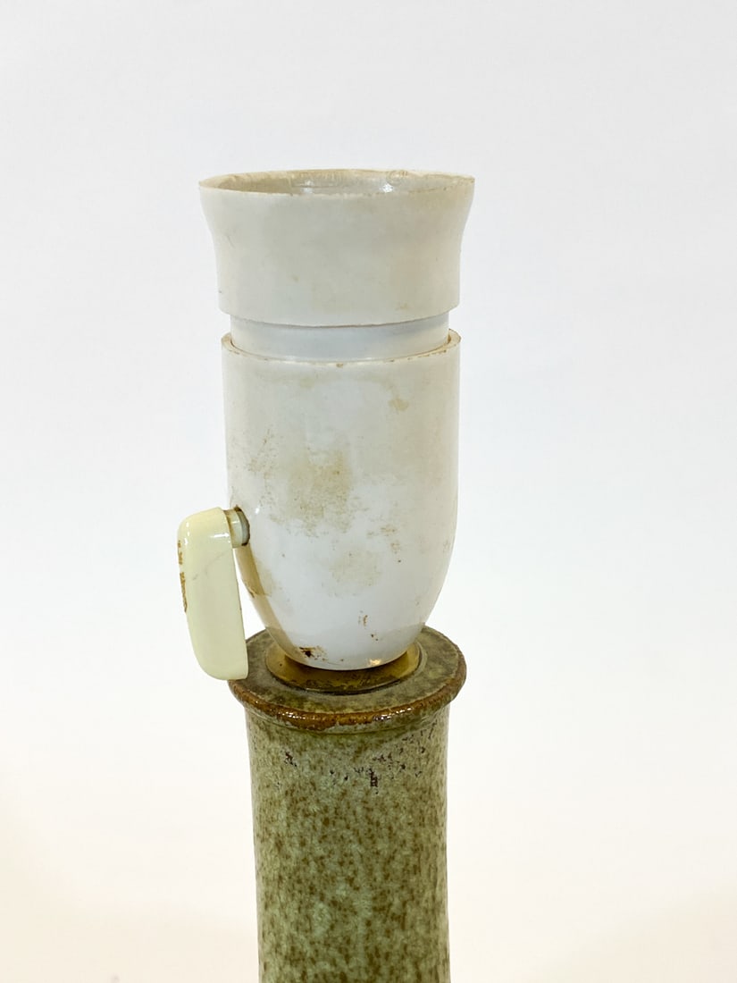 DANISH CERAMIC TABLE LAMP C. 1970S - 3