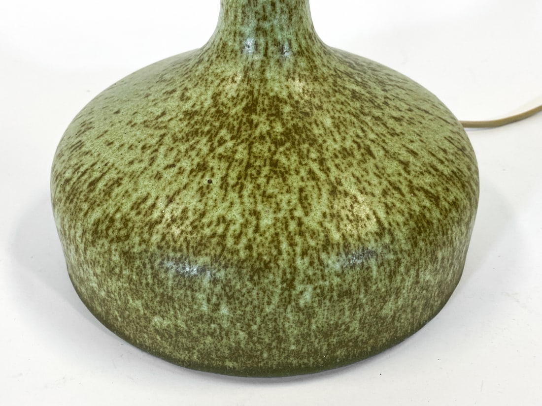 DANISH CERAMIC TABLE LAMP C. 1970S - 4