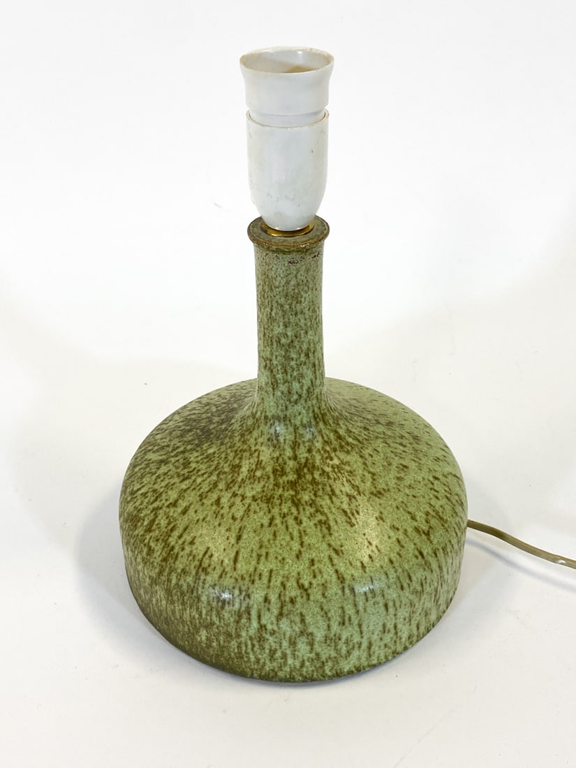 DANISH CERAMIC TABLE LAMP C. 1970S - 6