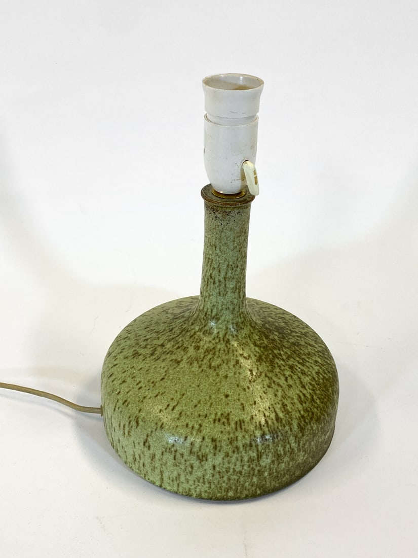 DANISH CERAMIC TABLE LAMP C. 1970S - 8