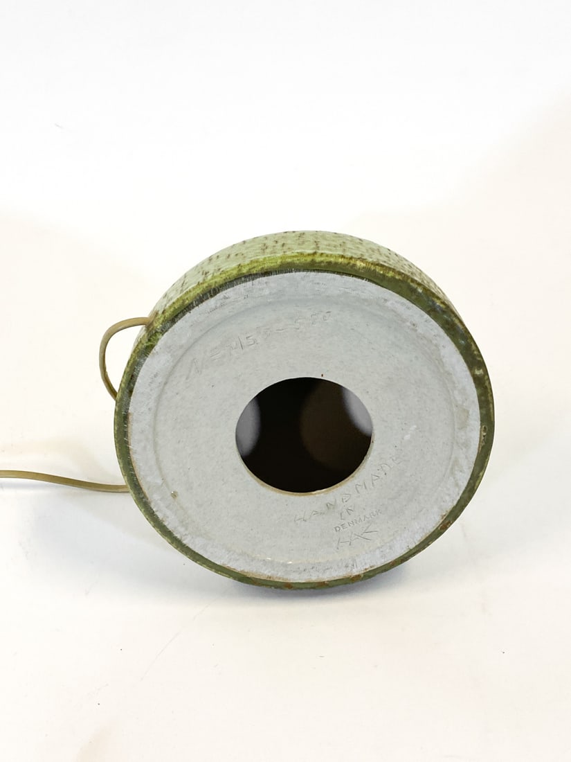 DANISH CERAMIC TABLE LAMP C. 1970S - 9