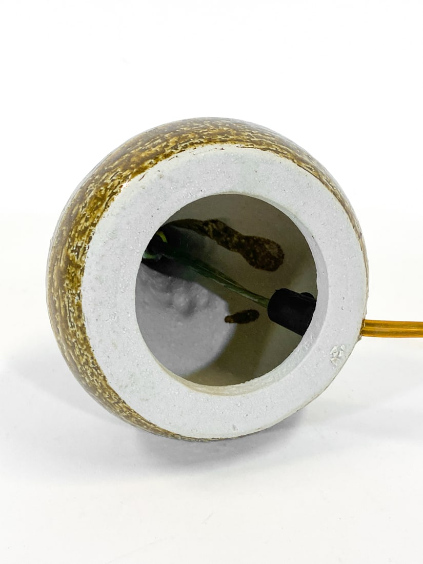 DANISH CERAMIC TABLE LAMP C. 1970S - 9