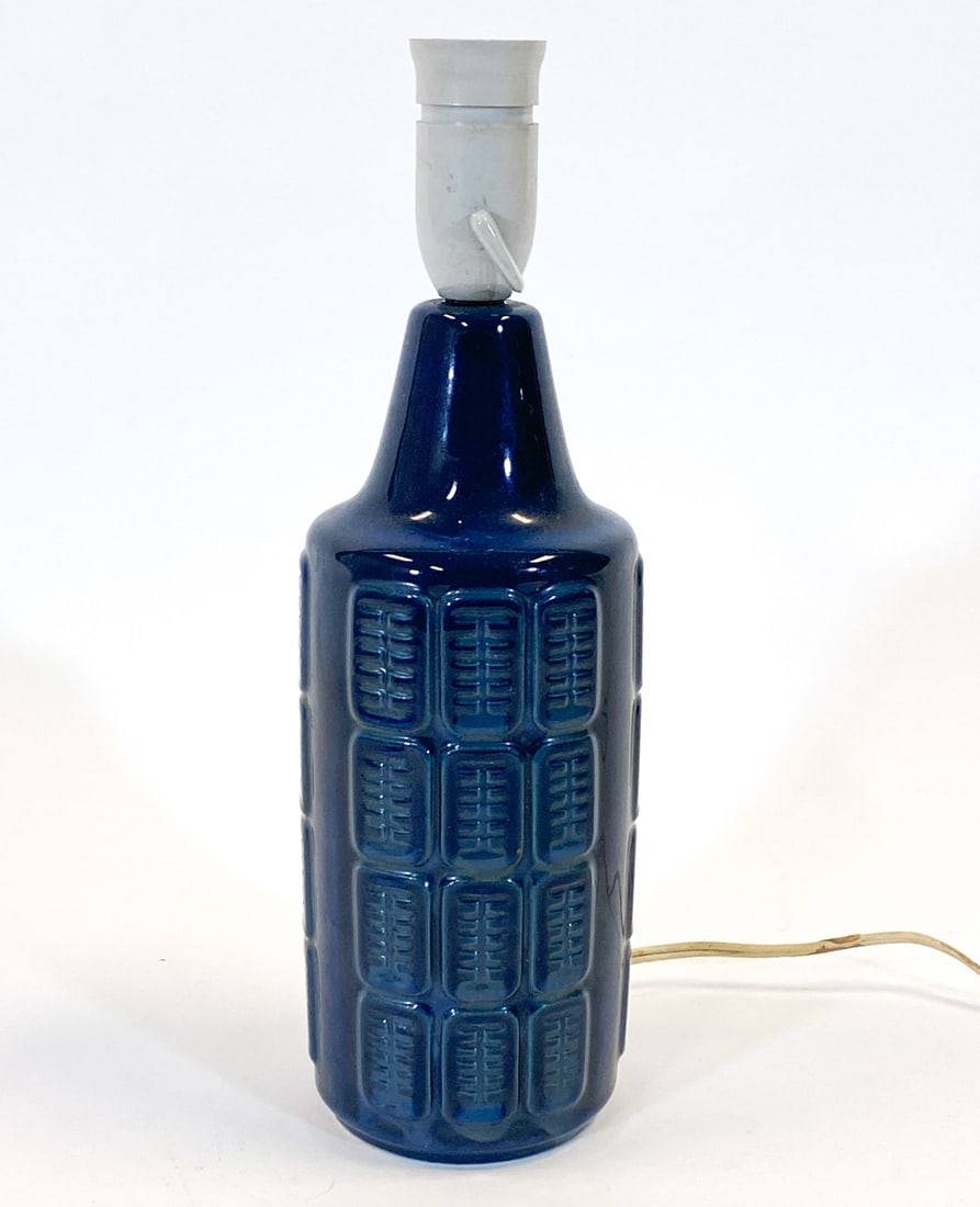 DANISH CERAMIC TABLE LAMP C. 1970S (1 of 1)