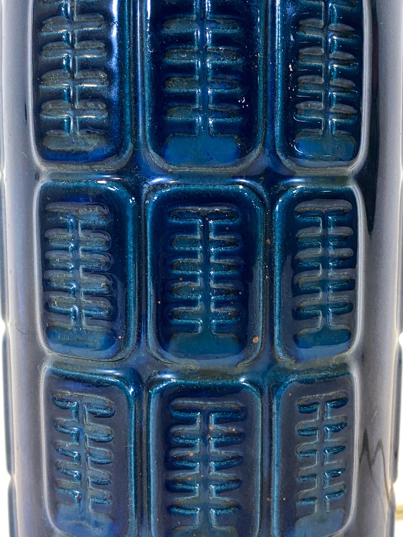 DANISH CERAMIC TABLE LAMP C. 1970S - 3