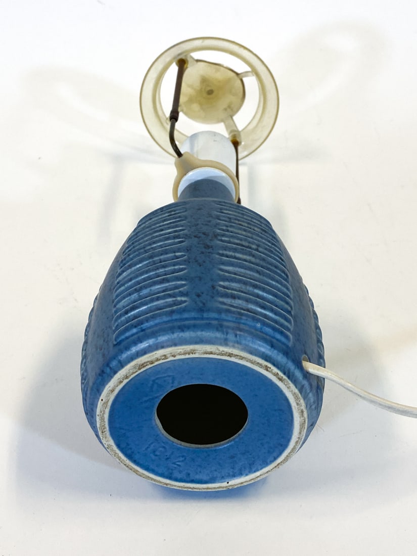 DANISH CERAMIC TABLE LAMP C. 1970S - 10