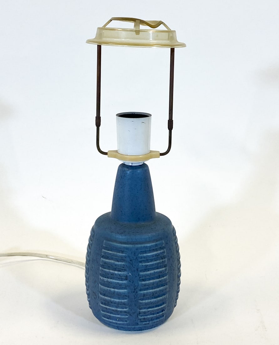 DANISH CERAMIC TABLE LAMP C. 1970S (1 of 1)