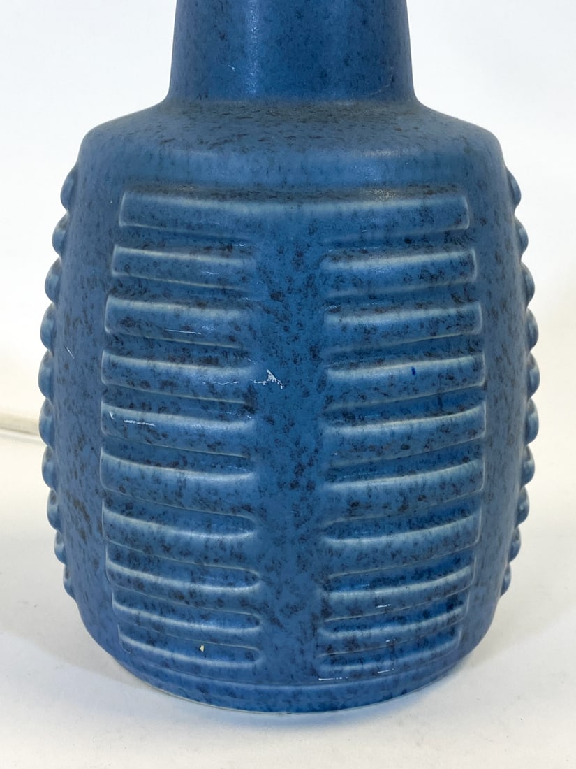 DANISH CERAMIC TABLE LAMP C. 1970S - 4