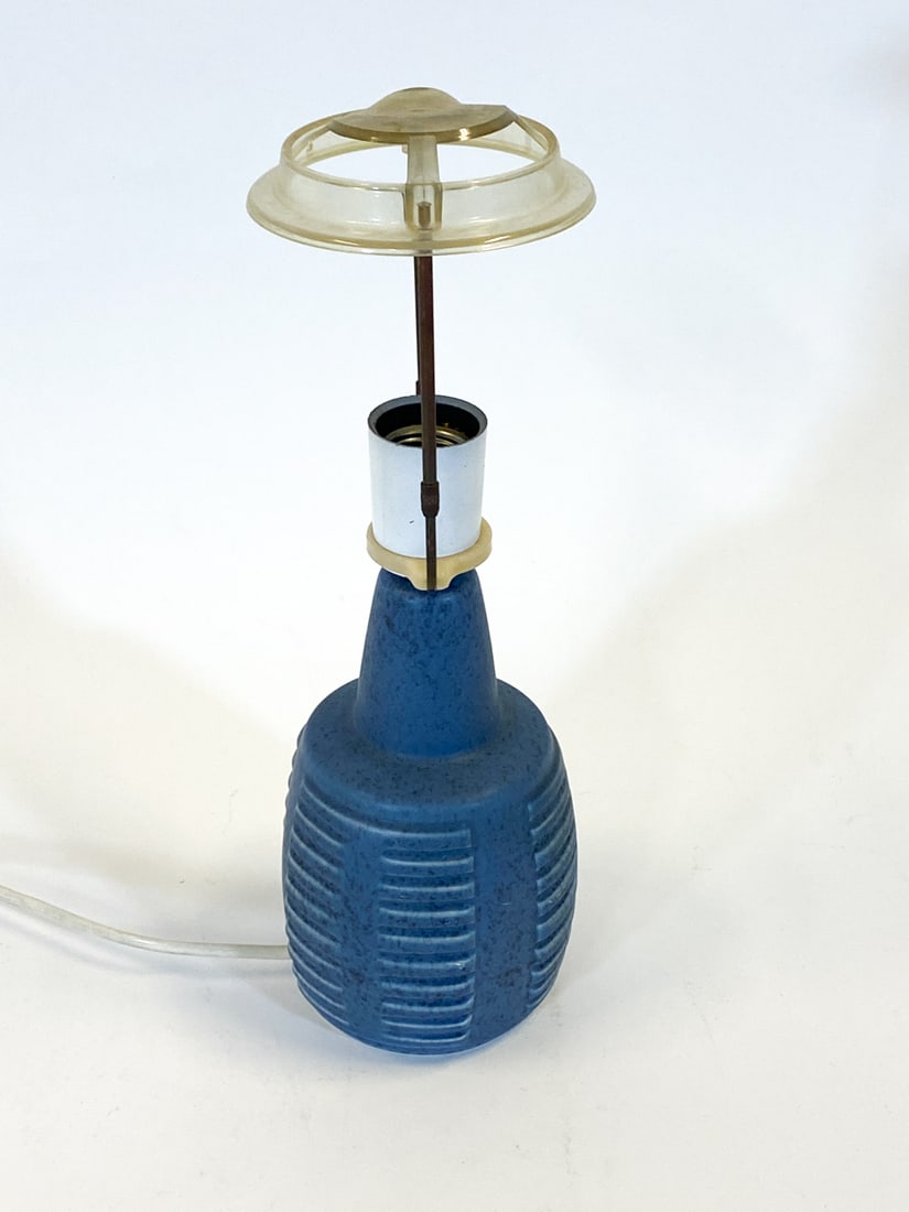 DANISH CERAMIC TABLE LAMP C. 1970S - 5